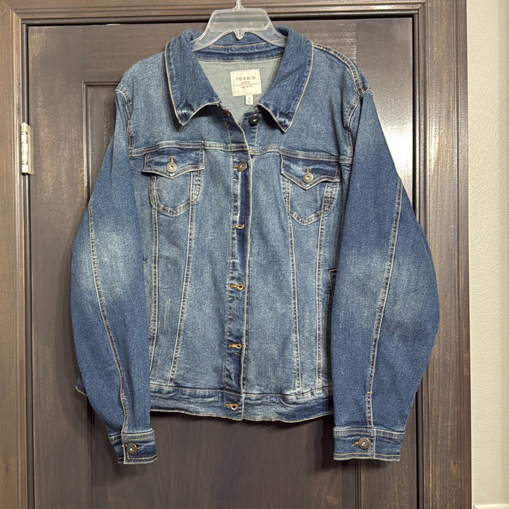 torrid Blue Denim Jean Jacket